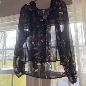 Blouse - Flower Print